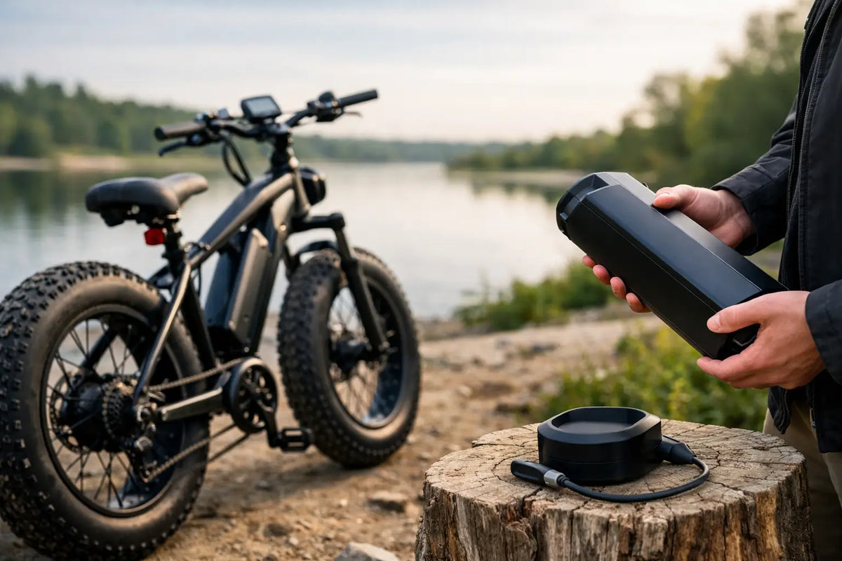 Hoe lang gaat fatbike accu mee?