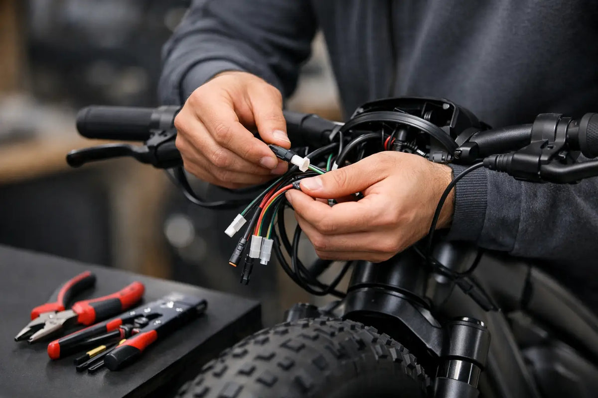 Fatbike kabelboom vervangen zonder gedoe