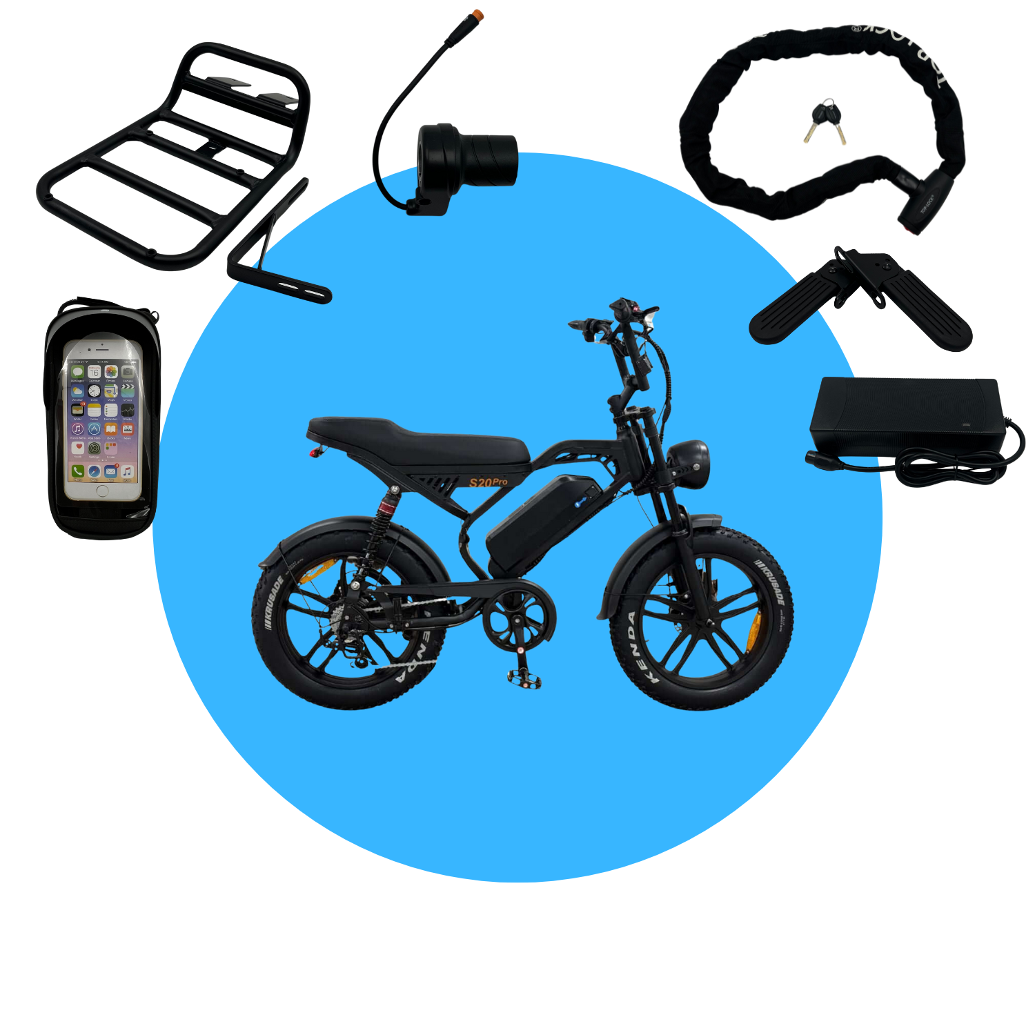 Fatbike Accessoires - Onderdelen Lijst