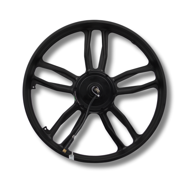 Velg + Motor (Achter) - Fatbike - QM Wheel (Zwarte Stekker) (Kleine Motor)