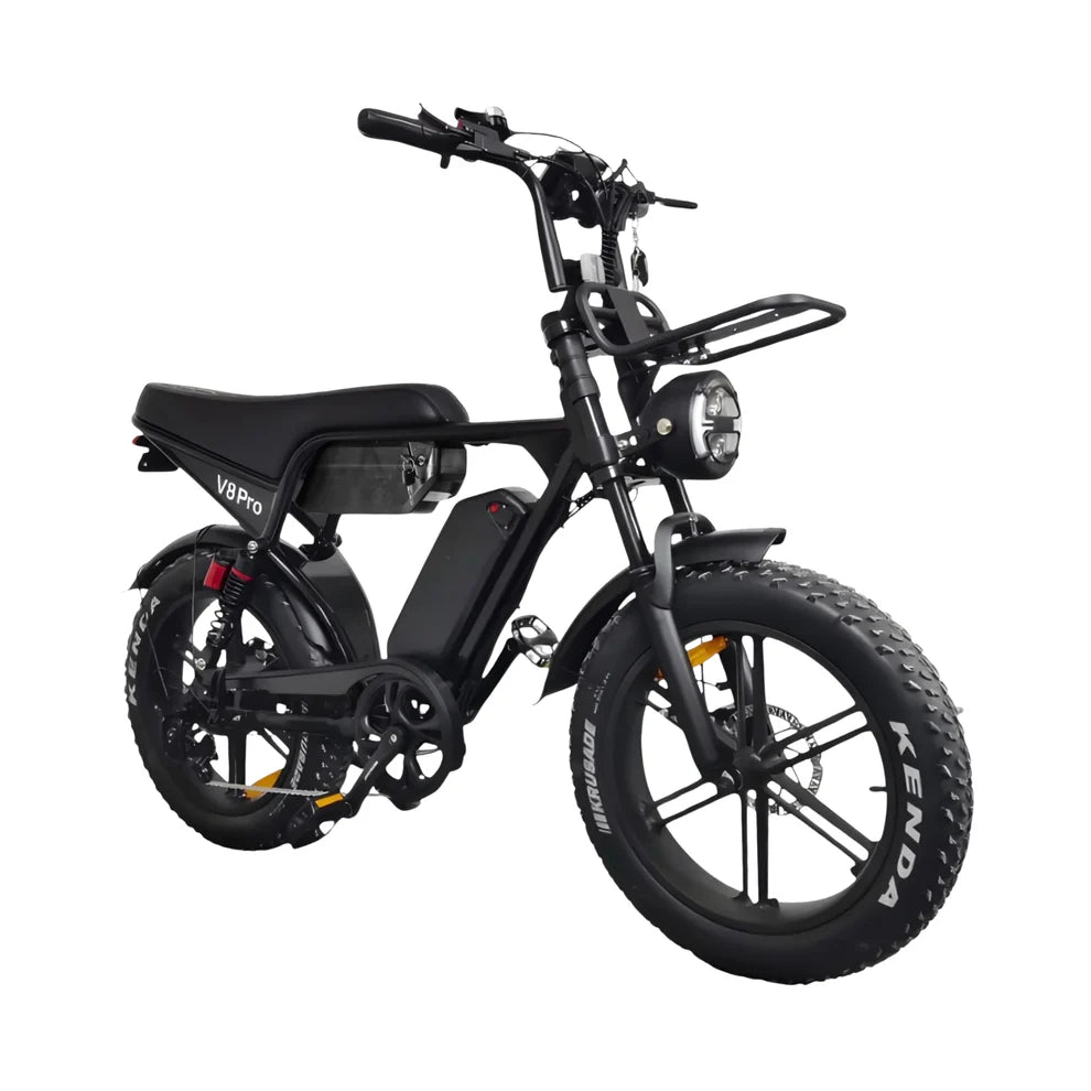 V8 Pro Max - OUXI - Fatbike - Zwart