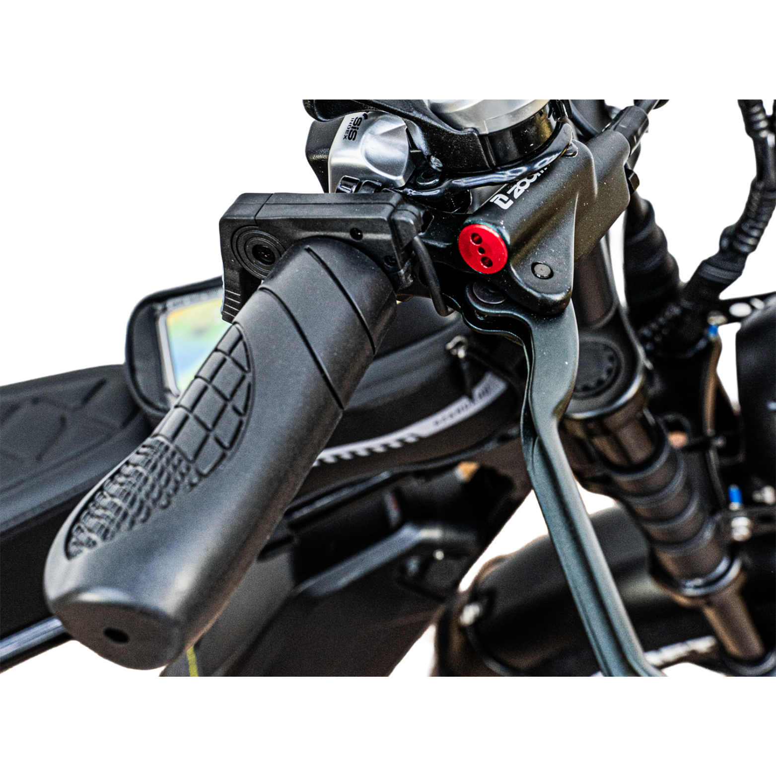 C80 - OUXI - Fatbike - Zwart