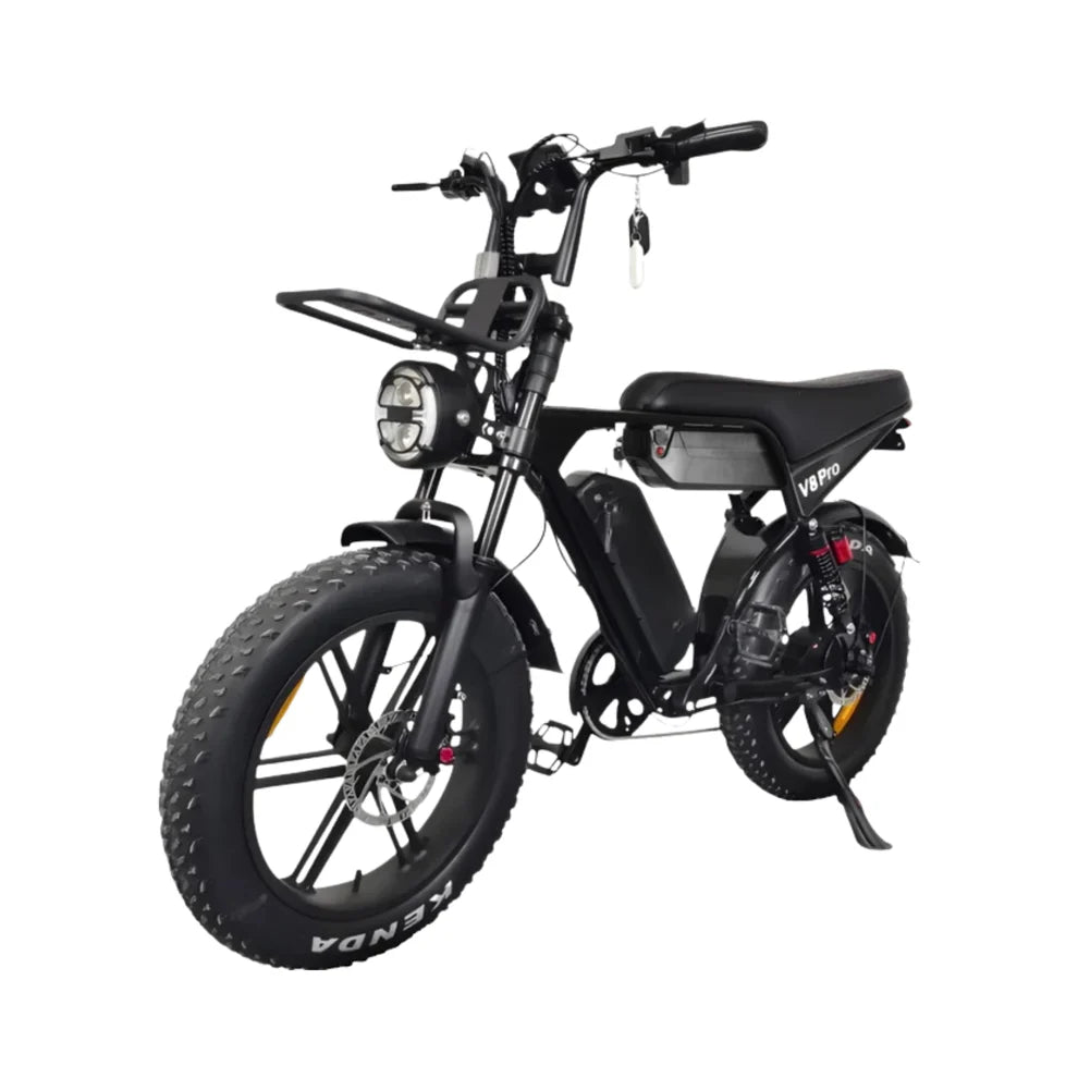 V8 Pro Max - OUXI - Fatbike - Zwart