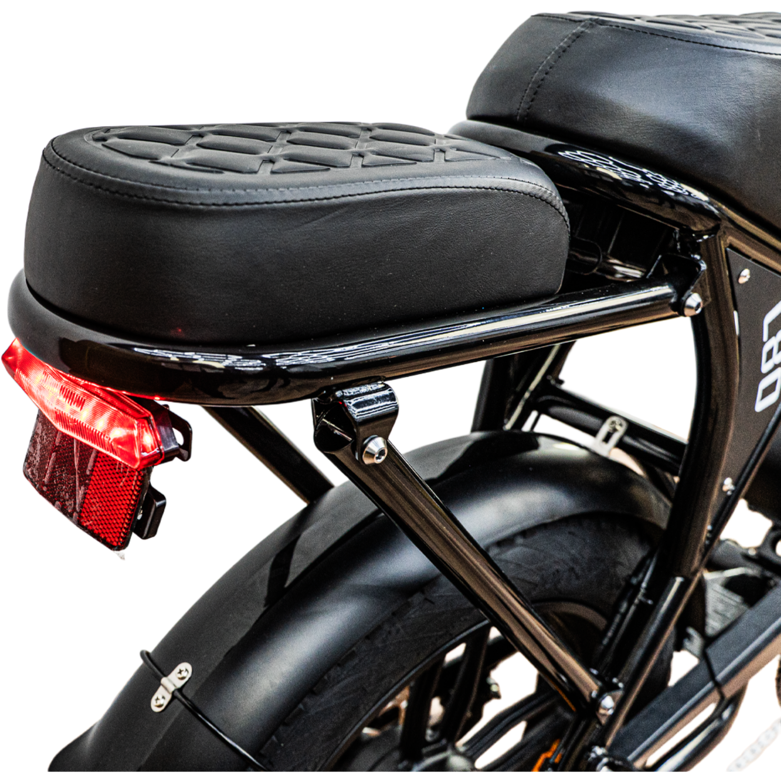 C80 - OUXI - Fatbike - Zwart