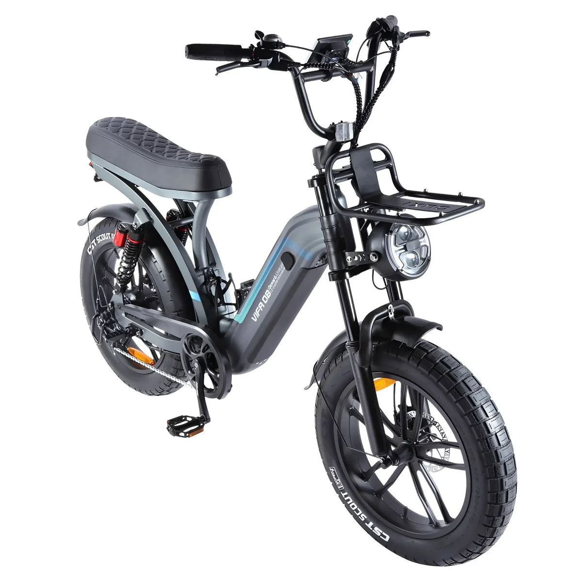 OUXI Q8-S – Iron grey | Fatbike