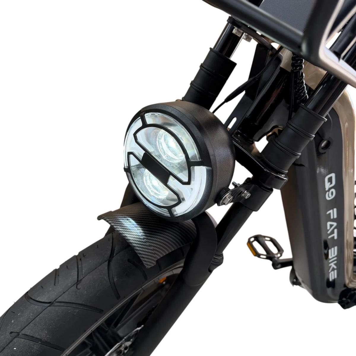 OUXI Q9 – Siyah/Altın | Fatbike