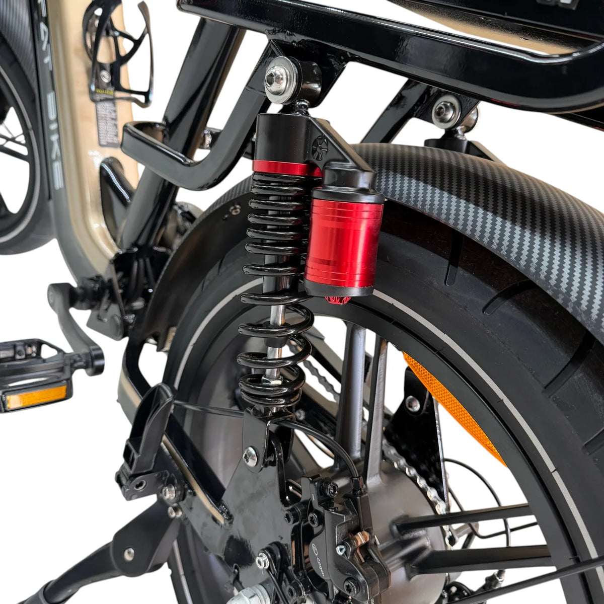 OUXI Q9 – Siyah/Altın | Fatbike