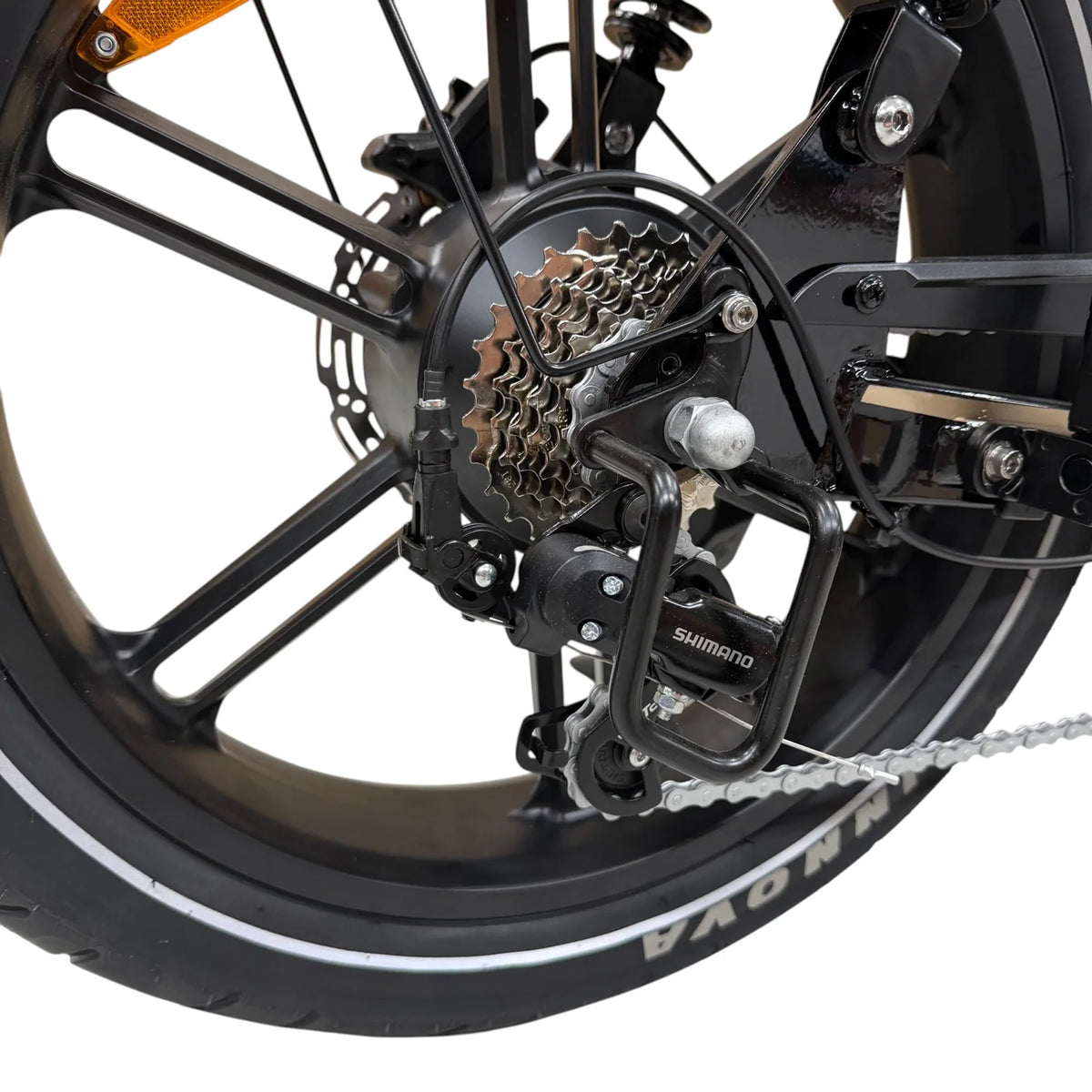 OUXI Q9 – Siyah/Altın | Fatbike