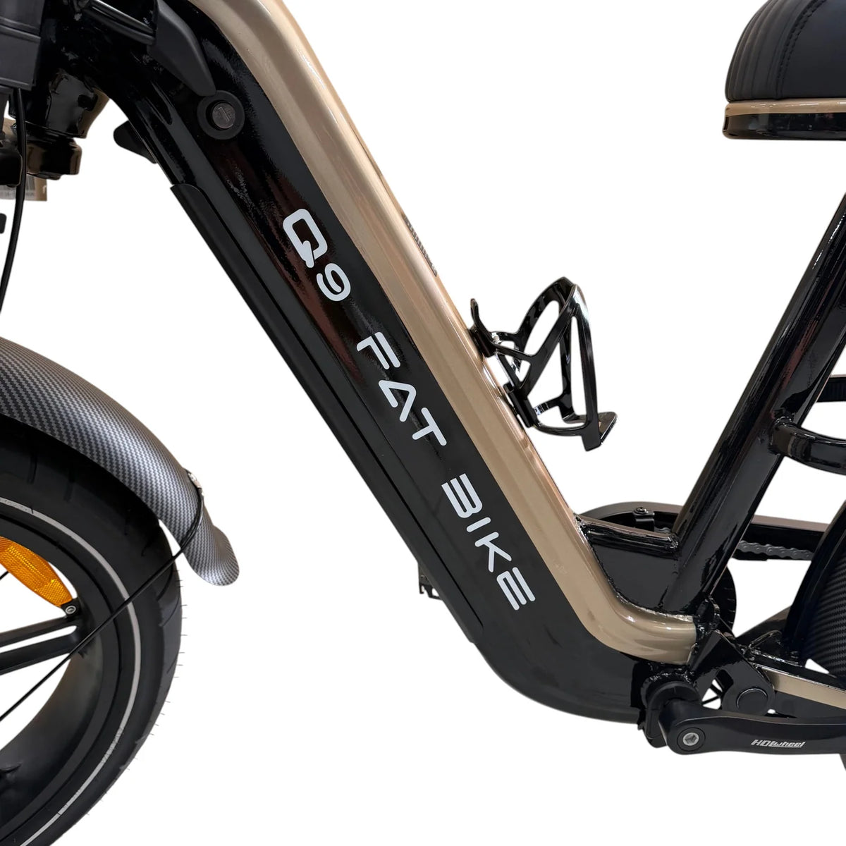 OUXI Q9 – Siyah/Altın | Fatbike