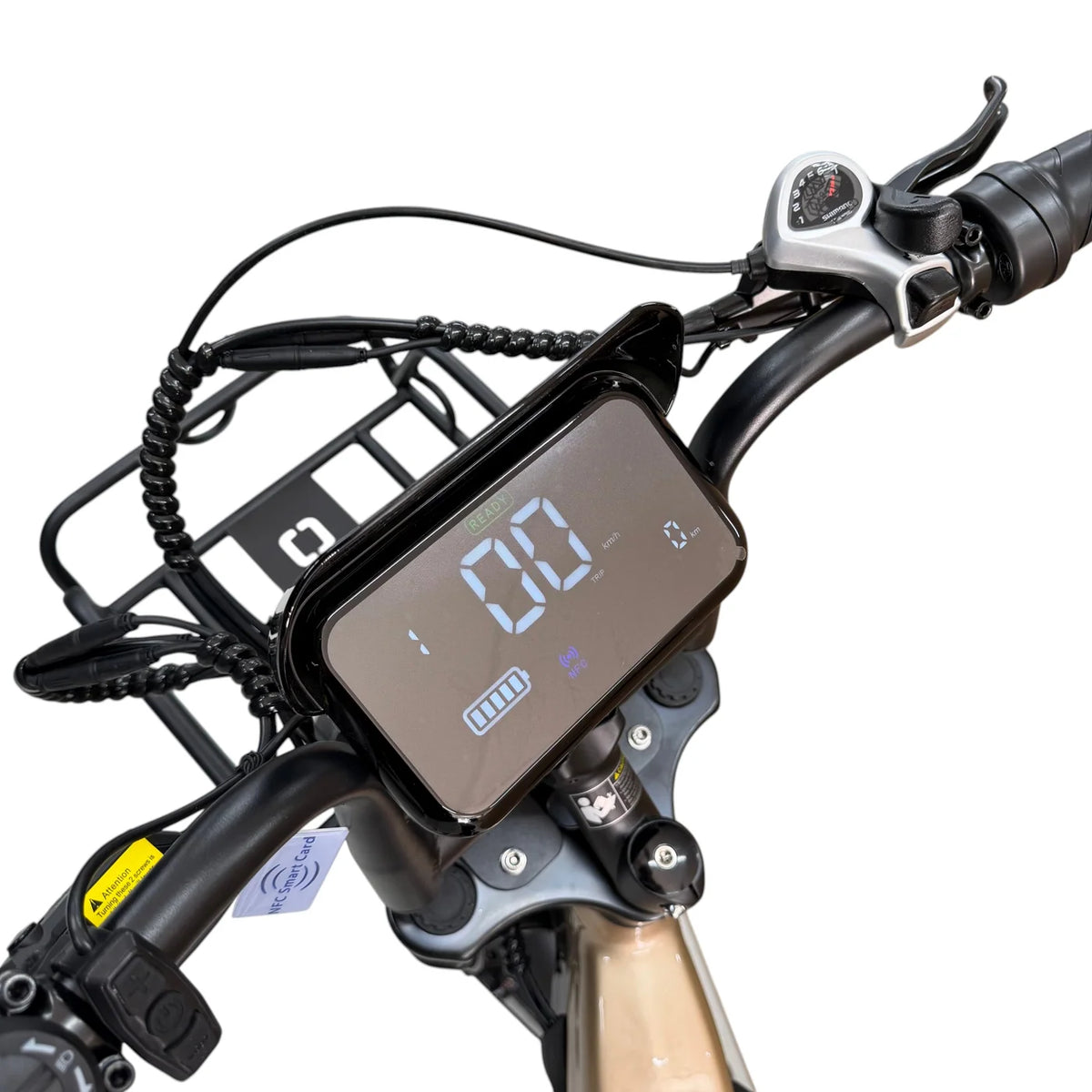 OUXI Q9 – Siyah/Altın | Fatbike