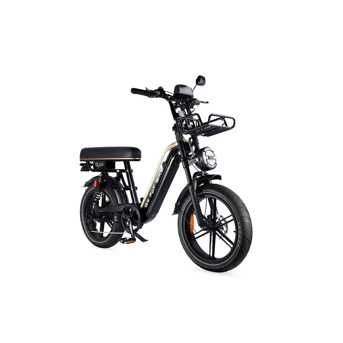 OUXI Q9 – Siyah/Altın | Fatbike