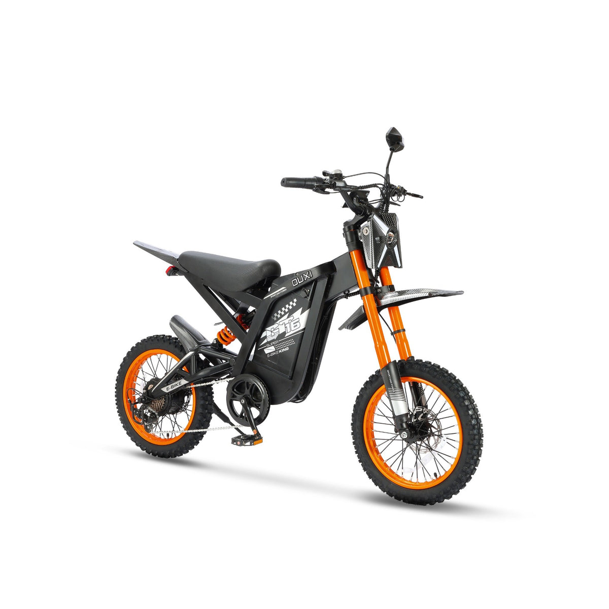 OUXI GT16 Oranje/Zwart | Elektrische Skinnybike 16 inch