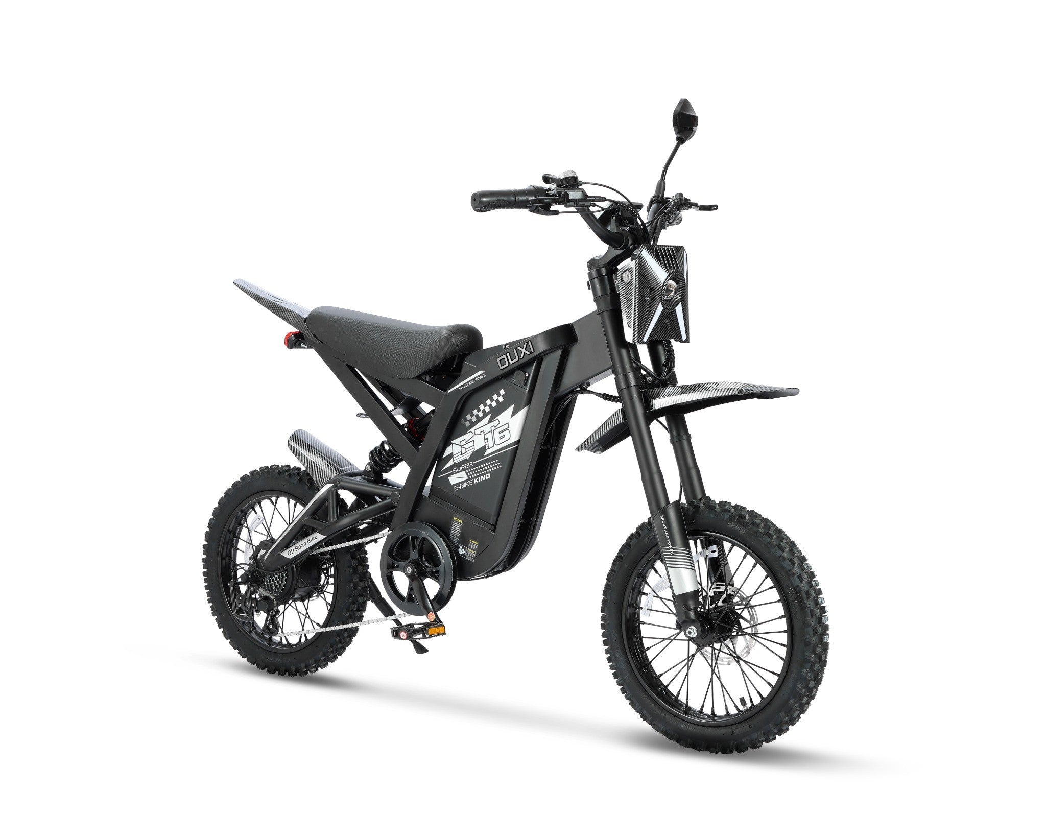 OUXI GT16 Zwart | Skinnybike