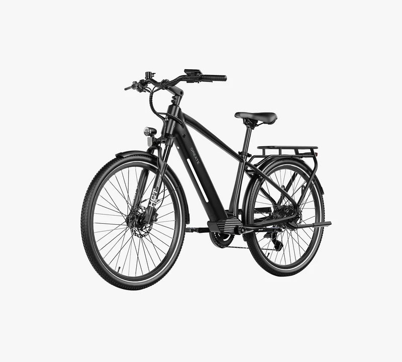 QREATE City Pro-A – Zwart – Schuin zijaanzicht