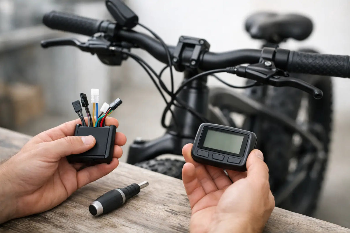 Fatbike controller of display vervangen?
