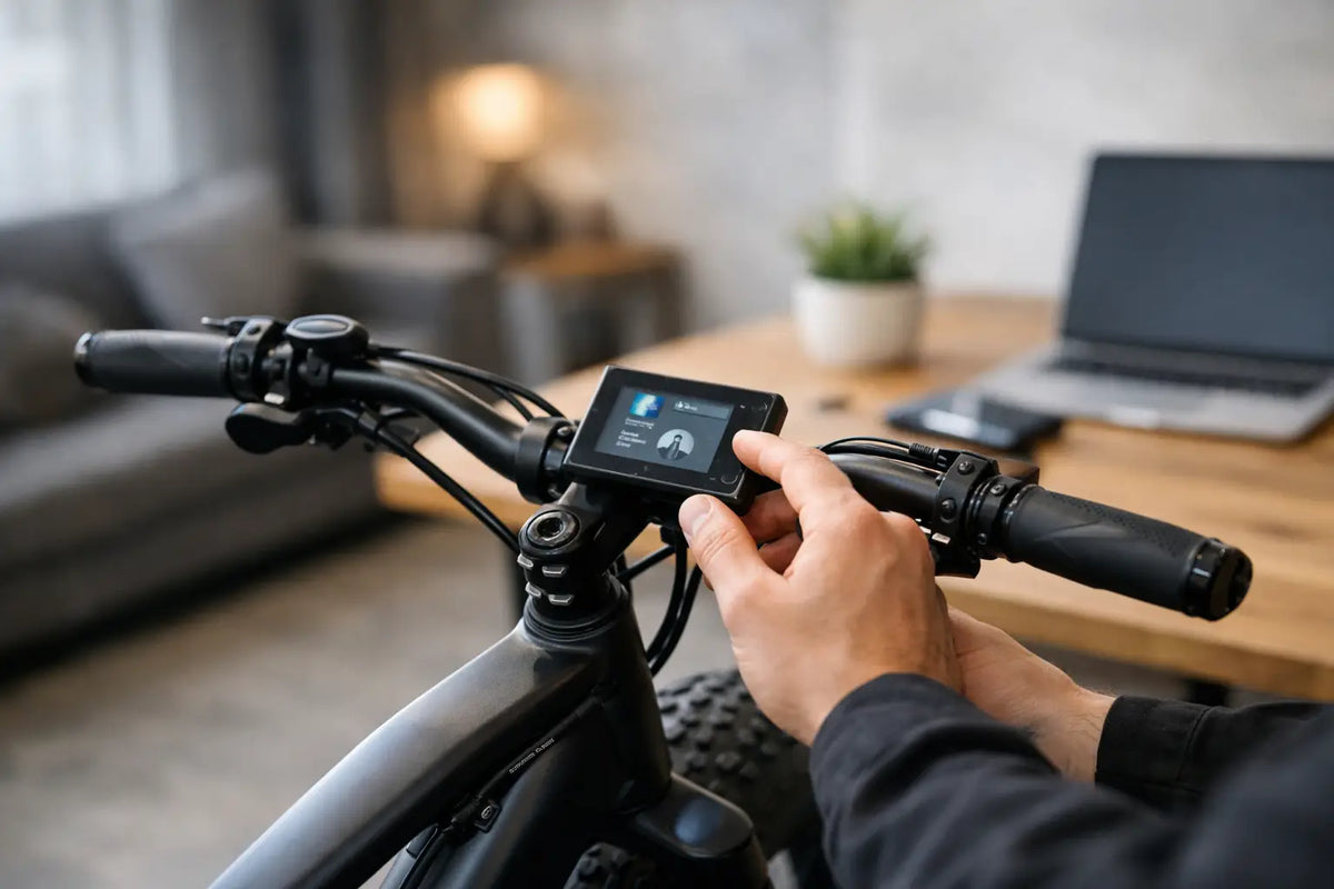 OUXI display instellen handleiding