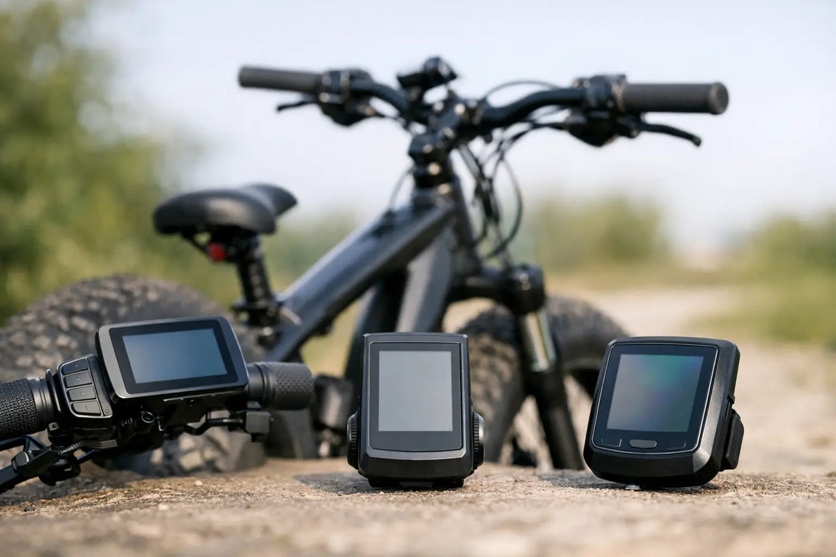 Welke fatbike display past op jouw model?