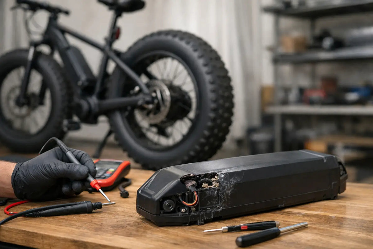 Hoe herken je defecte fatbike accu?