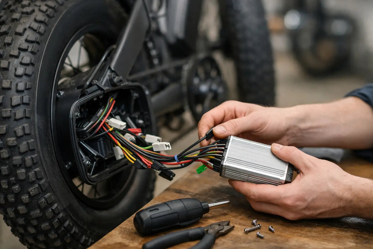 Fatbike controller vervangen? Zo pak je het aan