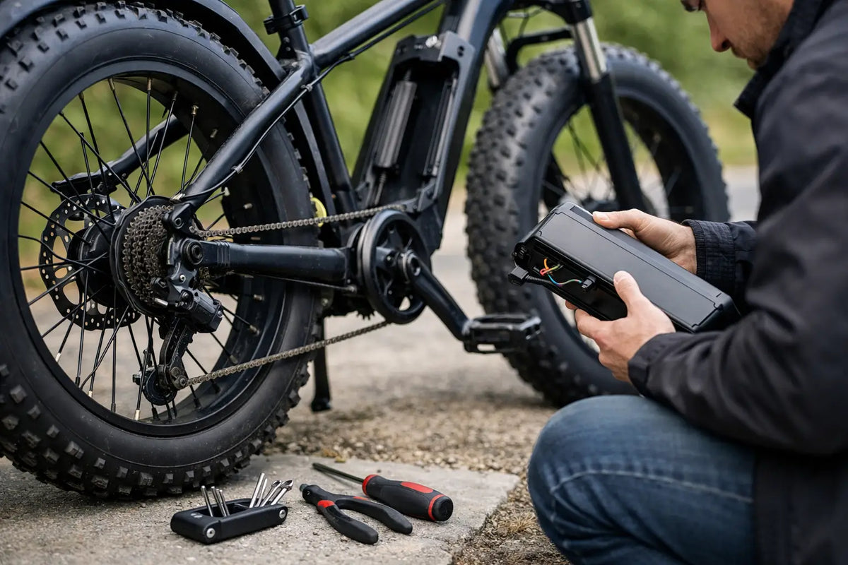 Waarom werkt mijn fatbike niet? Check dit eerst