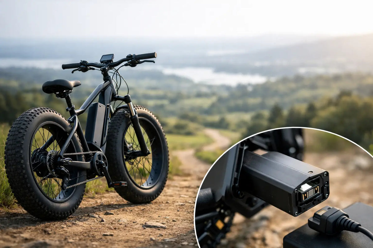 Hoever gaat een fatbike accu mee?