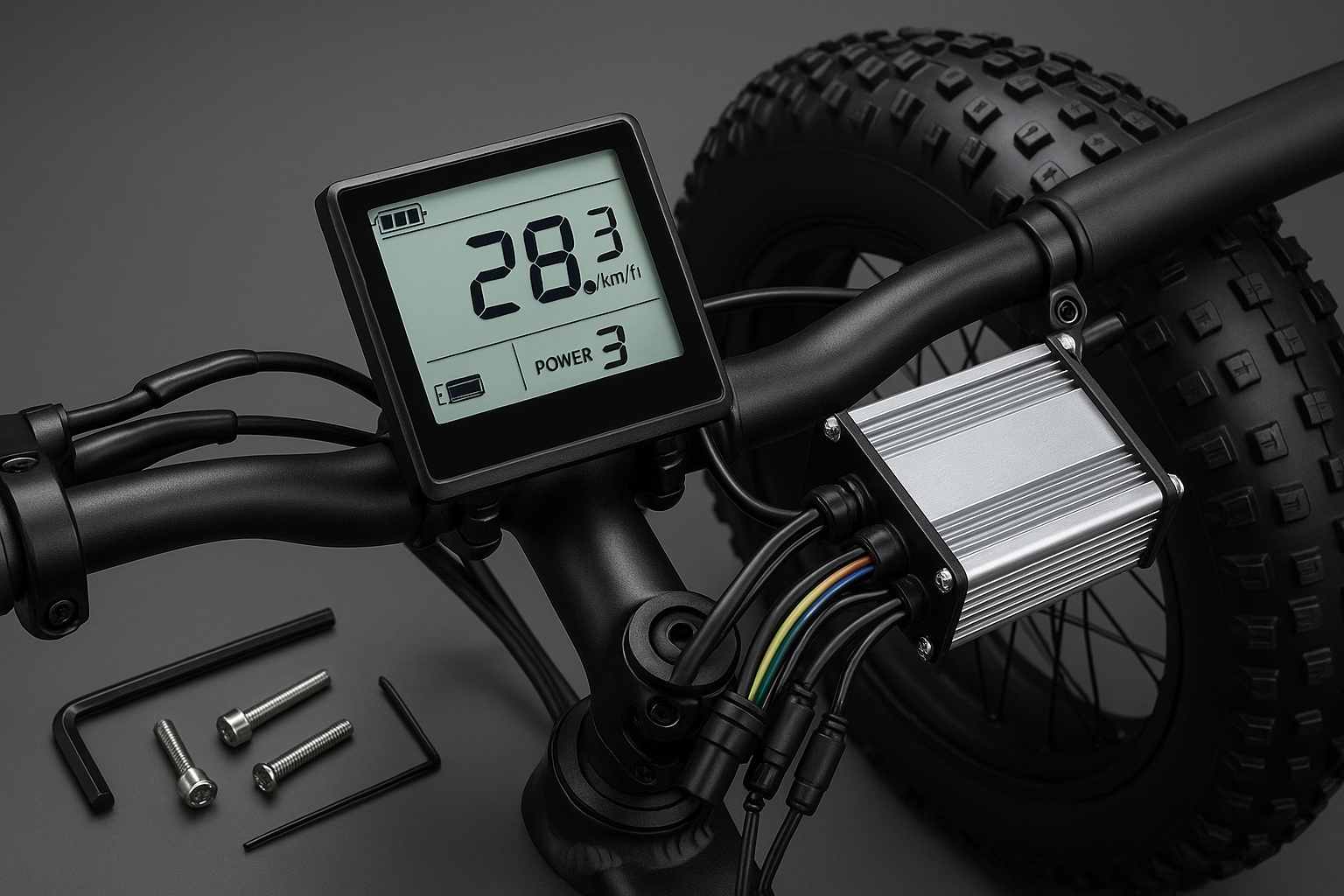 Fatbike Ouxi & QM Wheels Opvoeren - Onderdelen Lijst