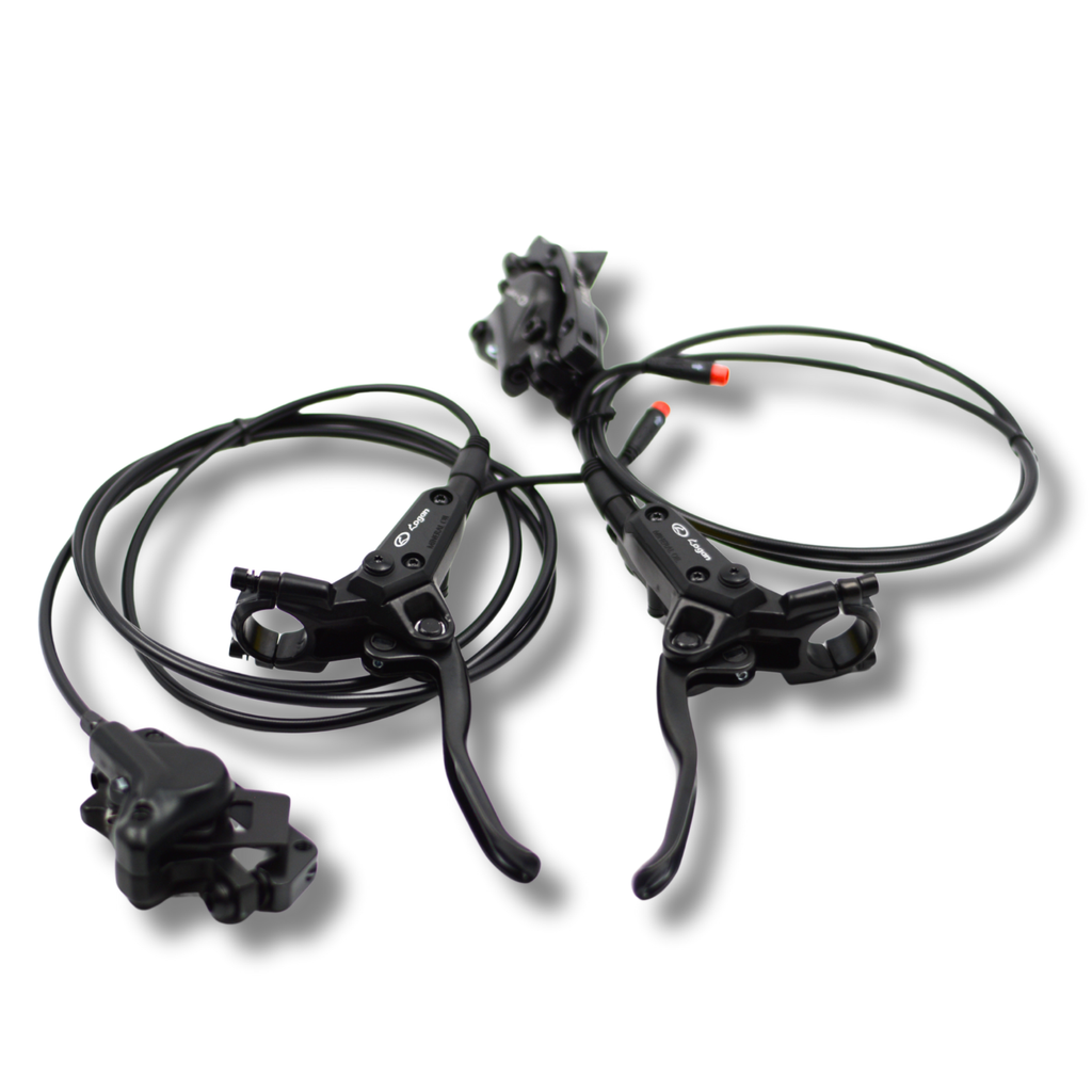 Complete Logan Remset Vóór & Achter - Fatbike - QM Wheels (Hydraulisch)