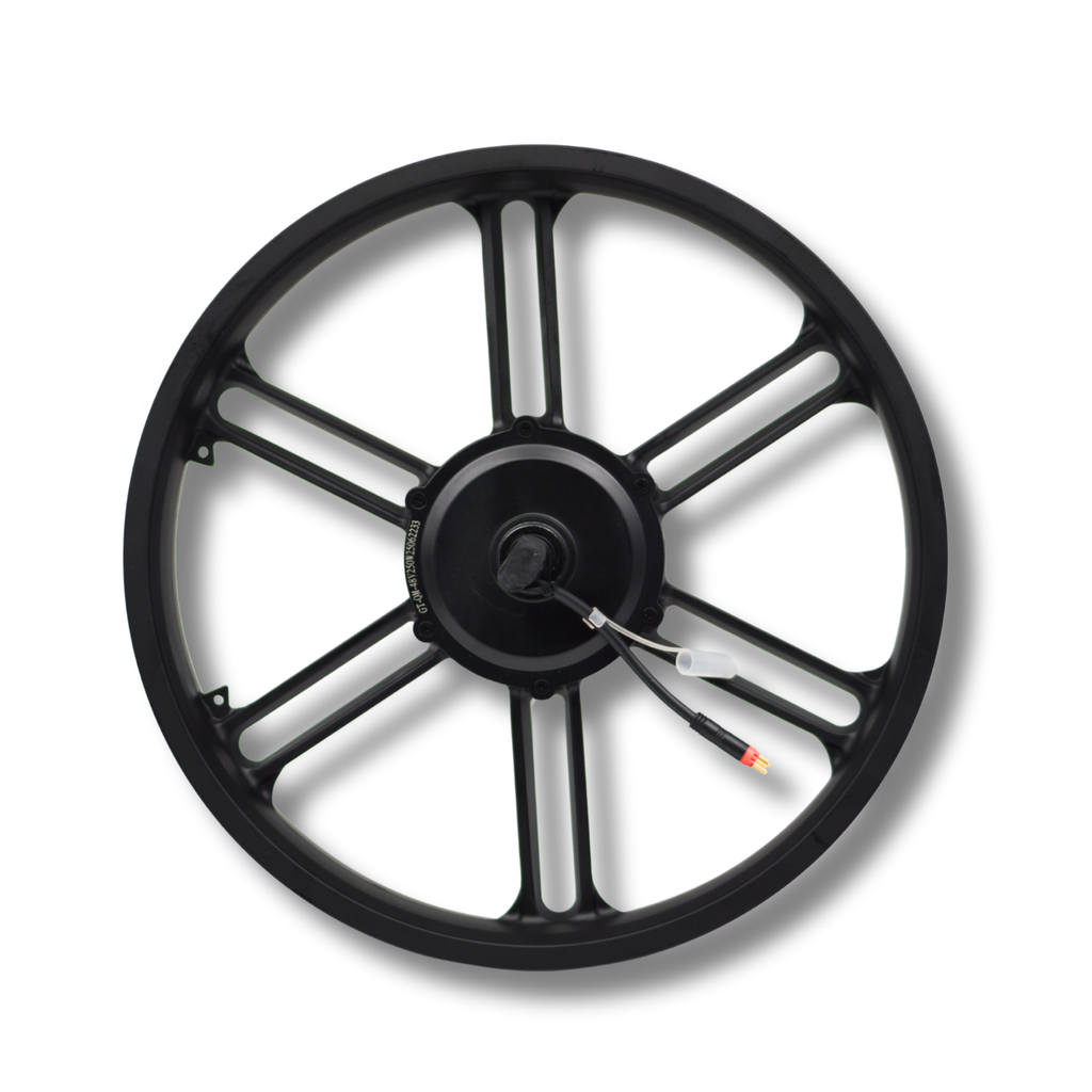 Velg + Motor (Achter) - Fatbike - QM Wheels V20 (Rode Stekker) (Grote Motor)