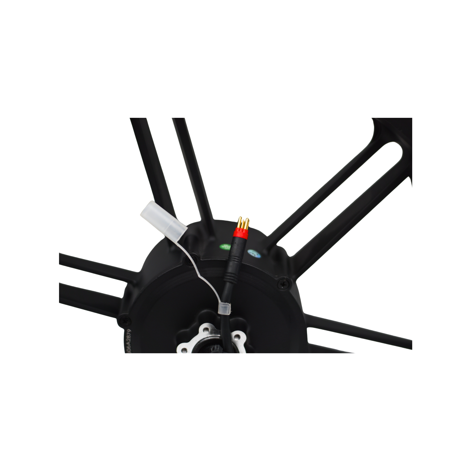 Velg + Motor (Achter) - Fatbike - QM Wheels V20 (Rode Stekker) (Grote Motor)