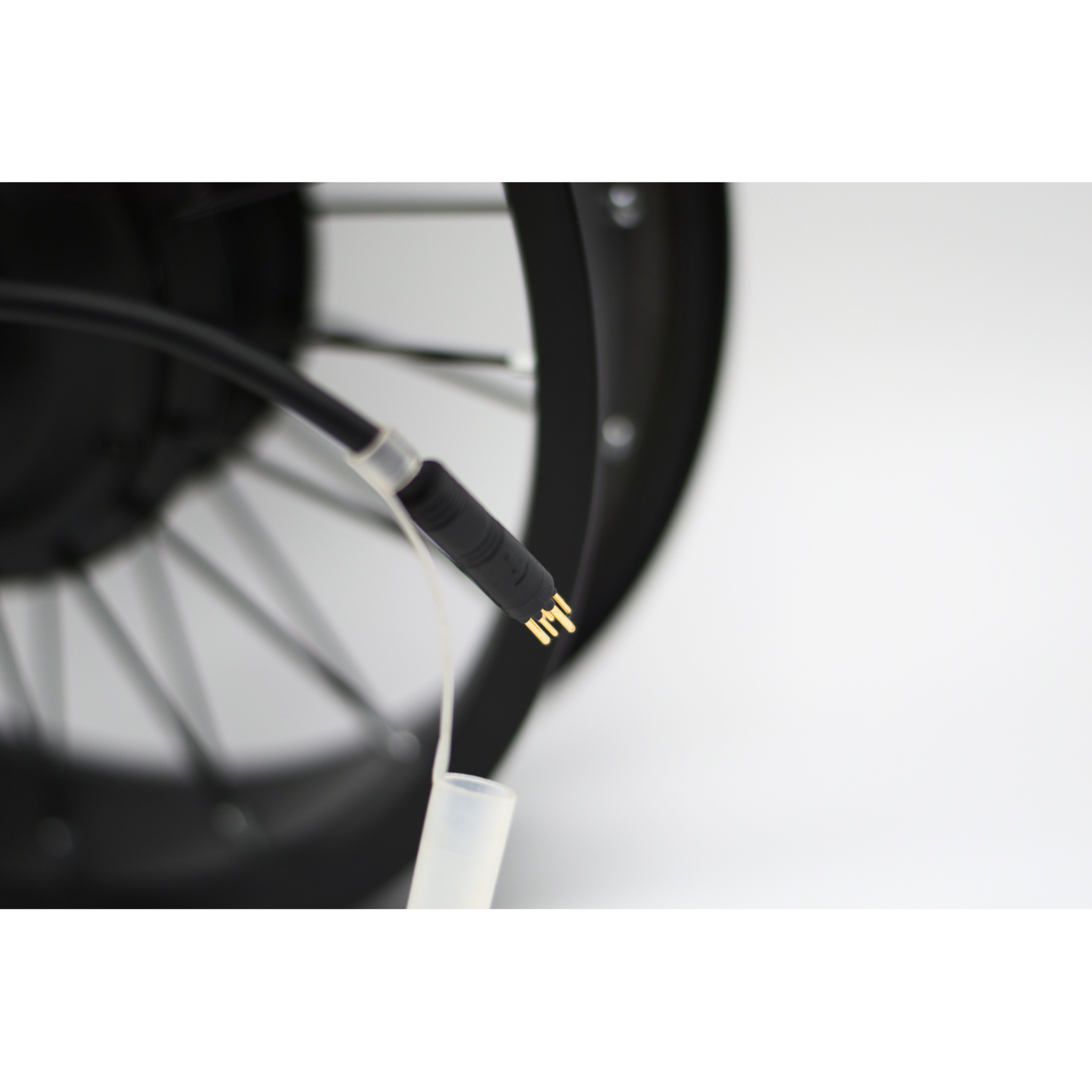 Velg + Motor + Tandwiel (Achter) - Fatbike - QM Wheels V20 Mini (Zwarte Stekker)