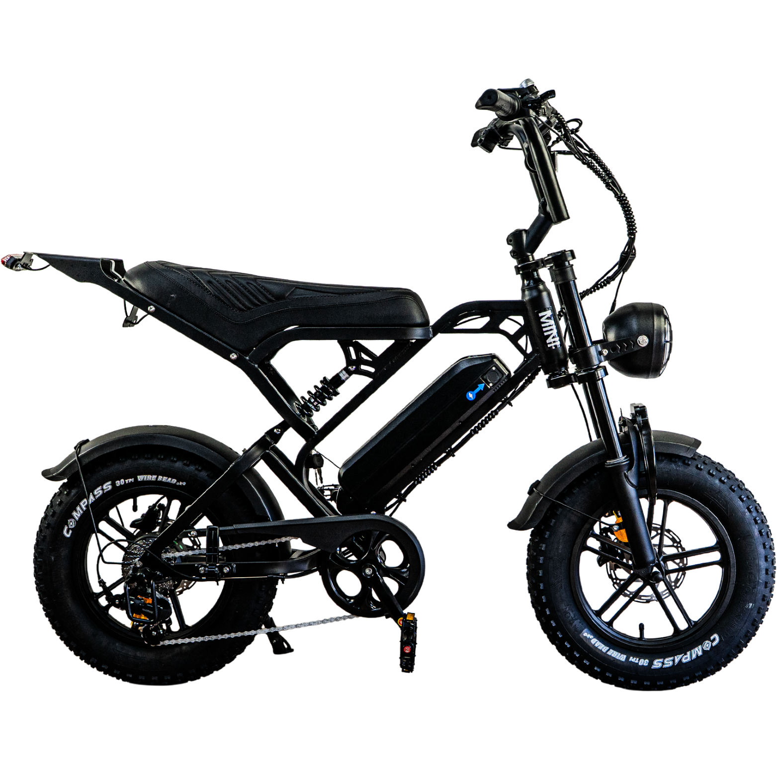 V20 Mini - QM Wheel - Fatbike - Zwart