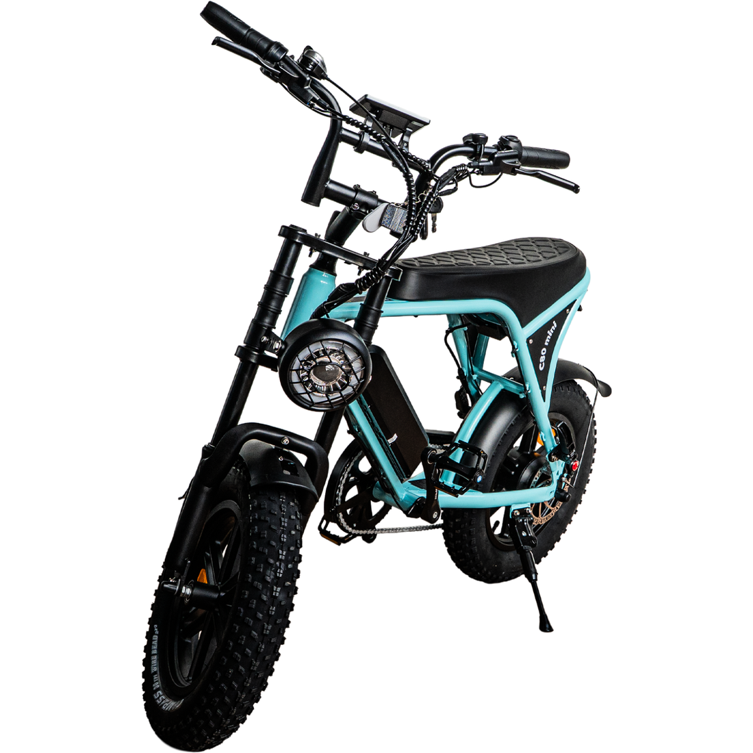 OUXI C80 Mini – Голубой | Мини-фэтбайк