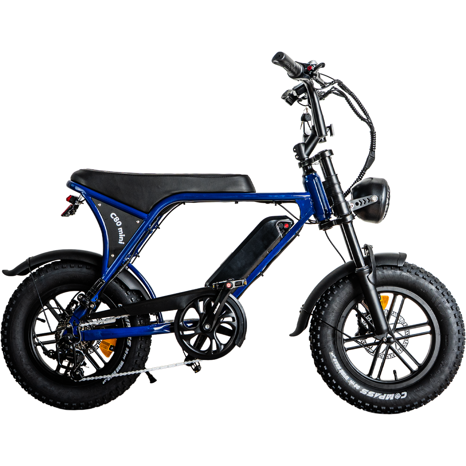C80 Mini - OUXI - Fatbike - Donker Blauw
