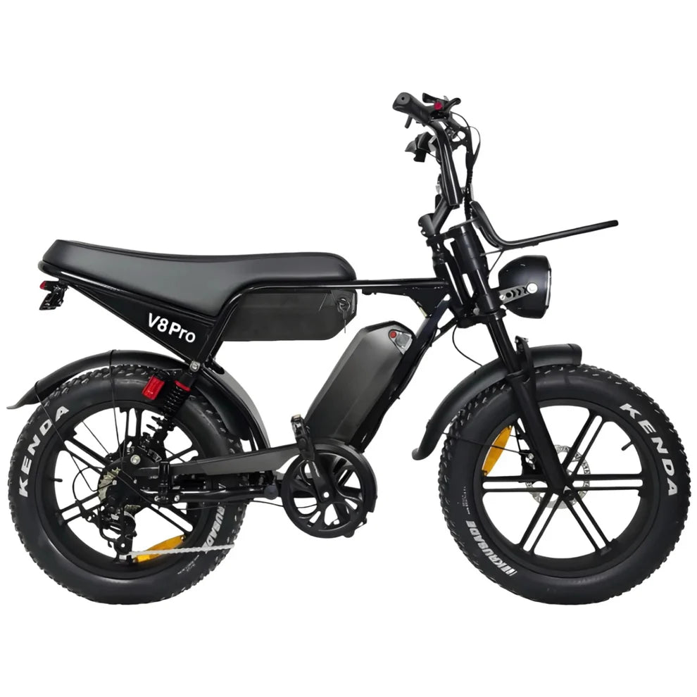 V8 Pro Max - OUXI - Fatbike - Zwart