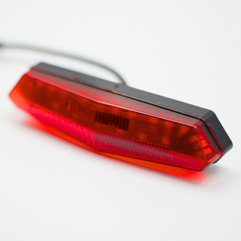 Achterlamp - Fatbike - Ouxi Q8 / V8 MAX - Ronde Stekker Aansluiting