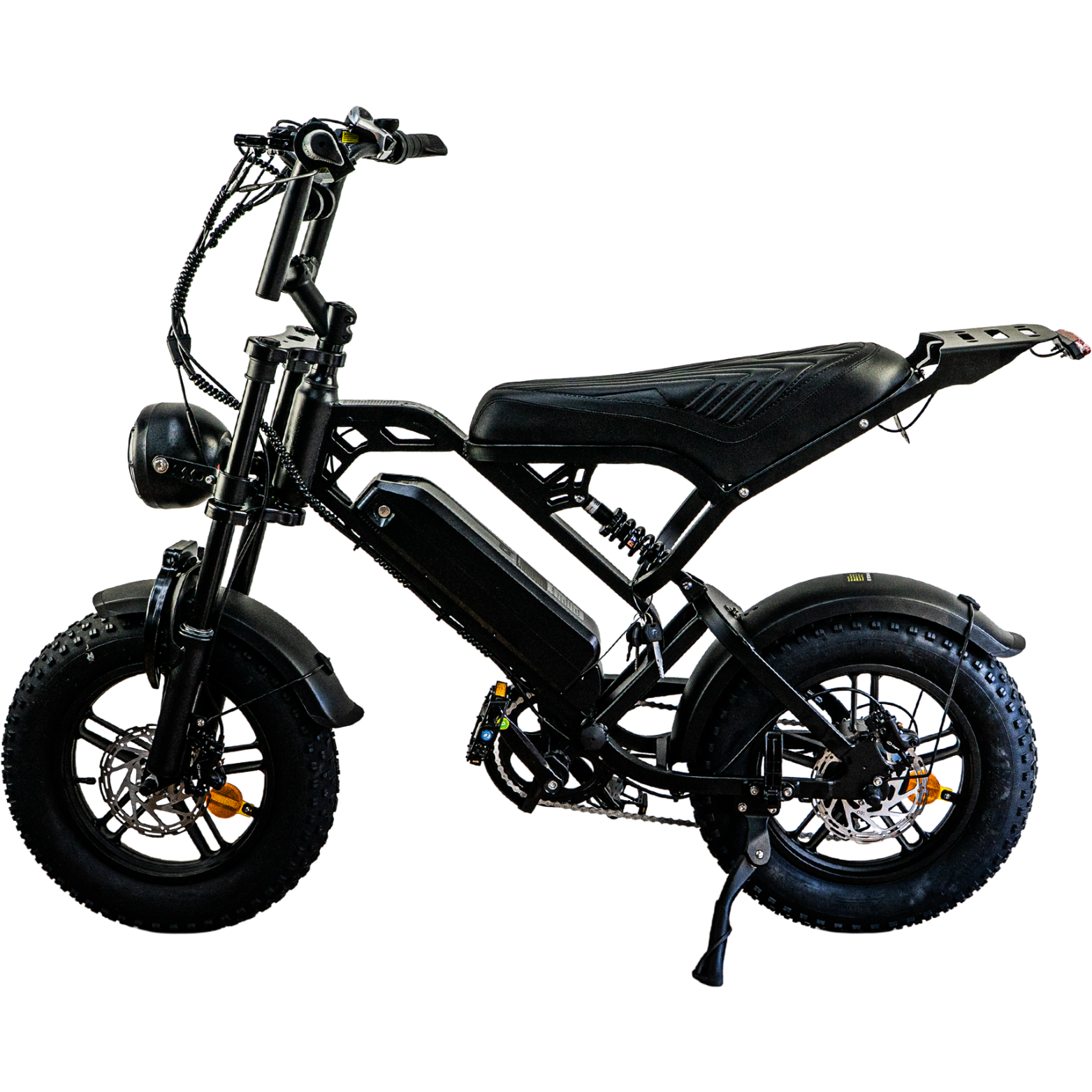 V20 Mini - QM Wheel - Fatbike - Zwart