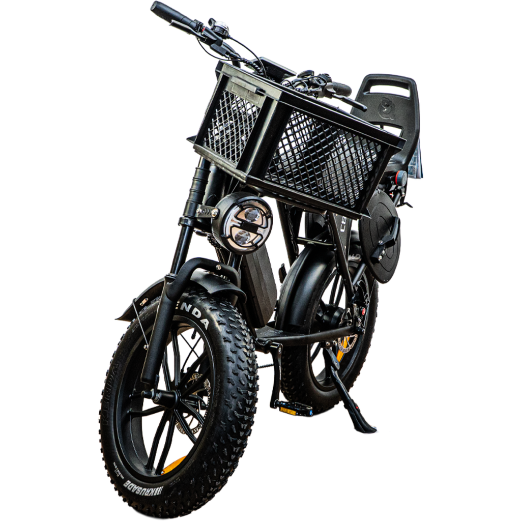 C80 Family Edition - OUXI - Fatbike - Zwart