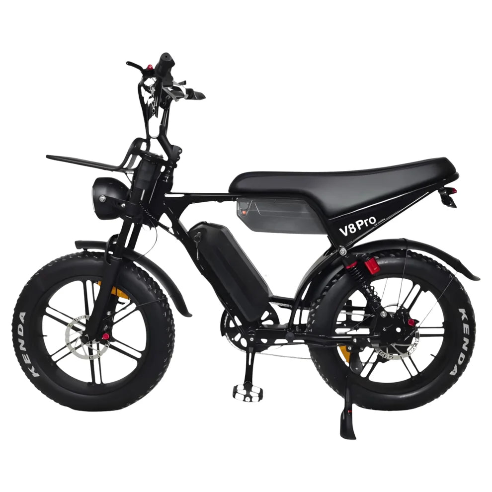 V8 Pro Max - OUXI - Fatbike - Zwart