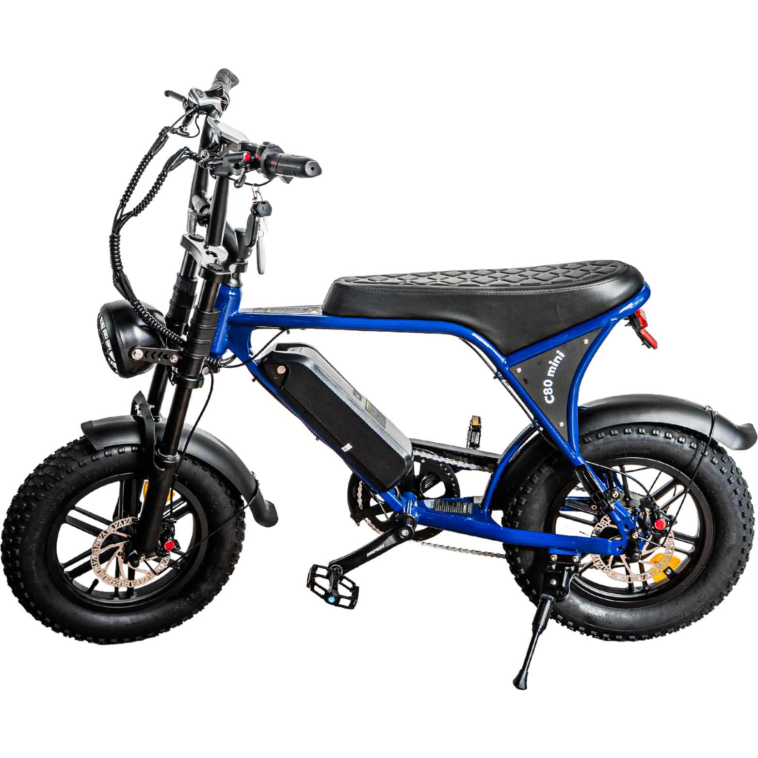 C80 Mini - OUXI - Fatbike - Donker Blauw