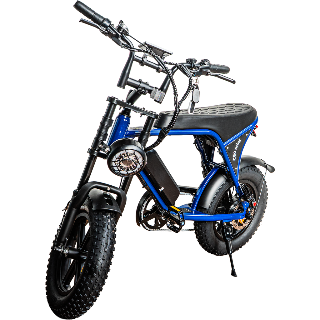 C80 Mini - OUXI - Fatbike - Donker Blauw