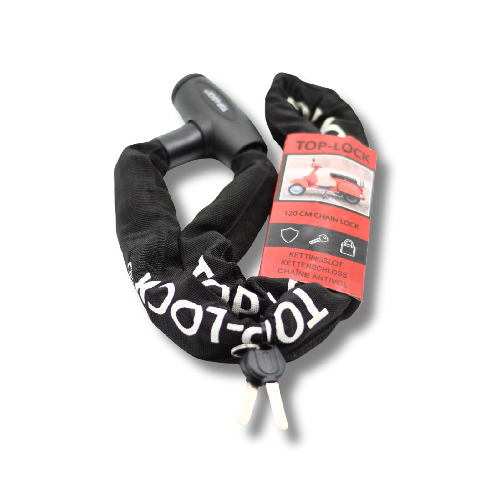Toplock Kettingslot 100cm- Fiets/Fatbike/Scooter
