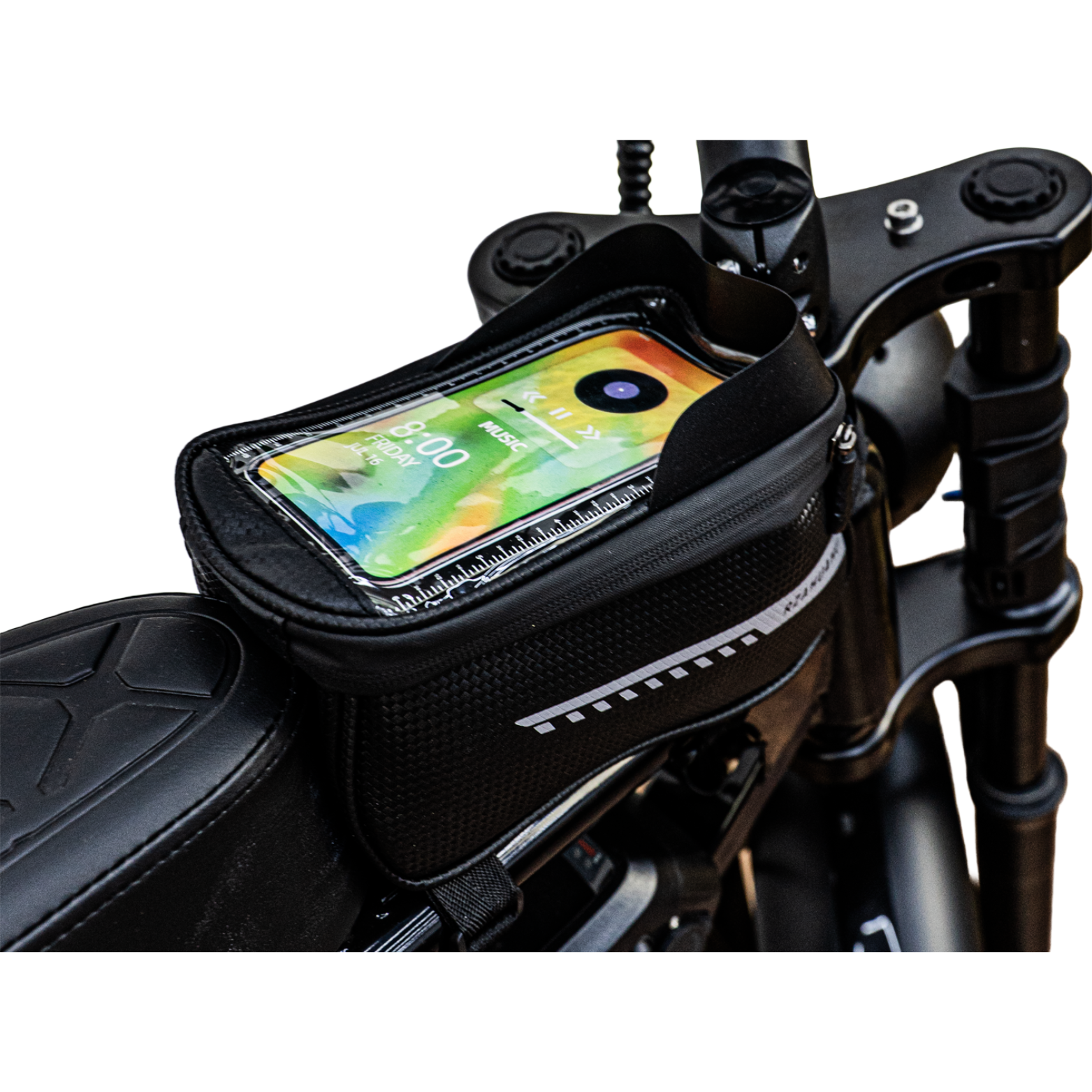 C80 - OUXI - Fatbike - Zwart