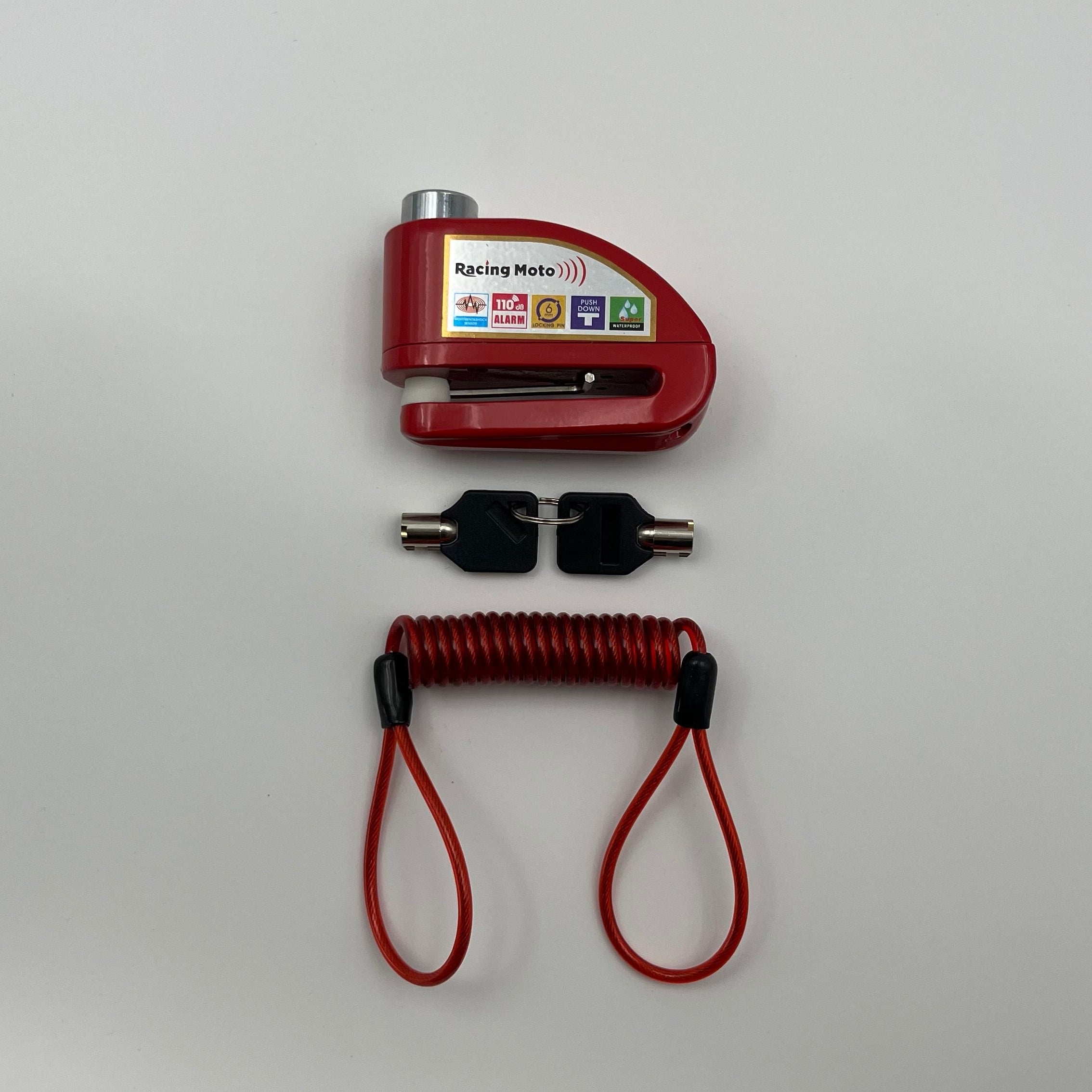 Remschijfslot + Alarm - Alle Modellen FatbikeForYou