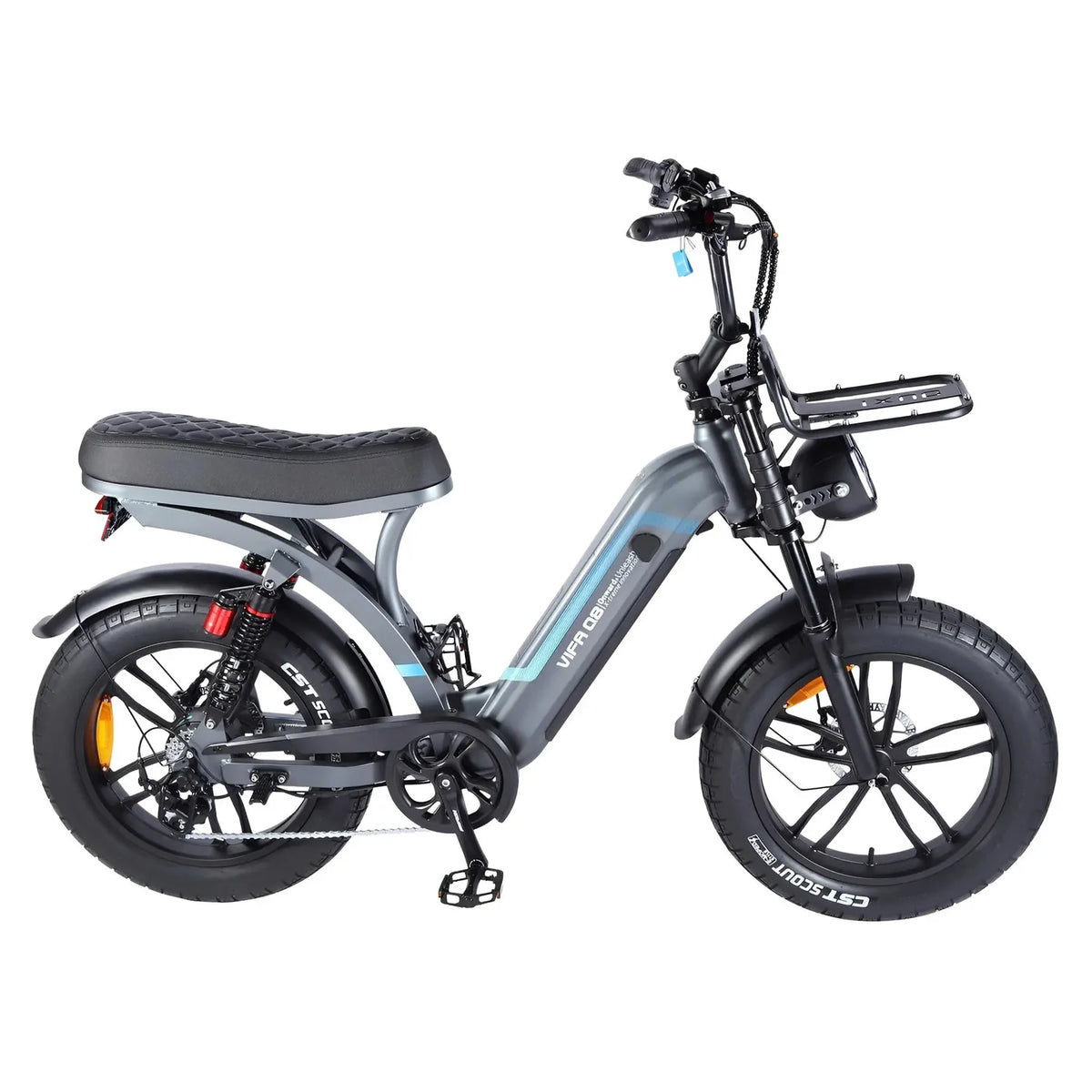 OUXI Q8-S – Iron grey | Fatbike