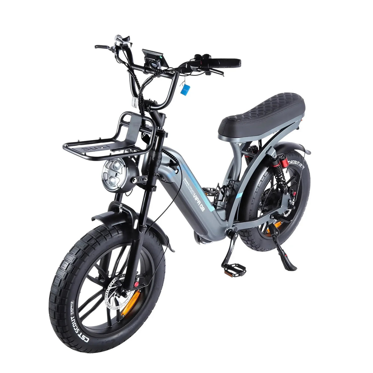 OUXI Q8-S – Iron grey | Fatbike