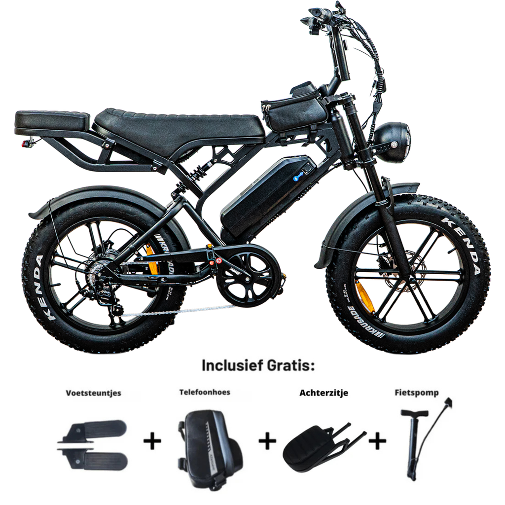V20 Pro - QM Wheel- Fatbike - Snelheid Instelbaar