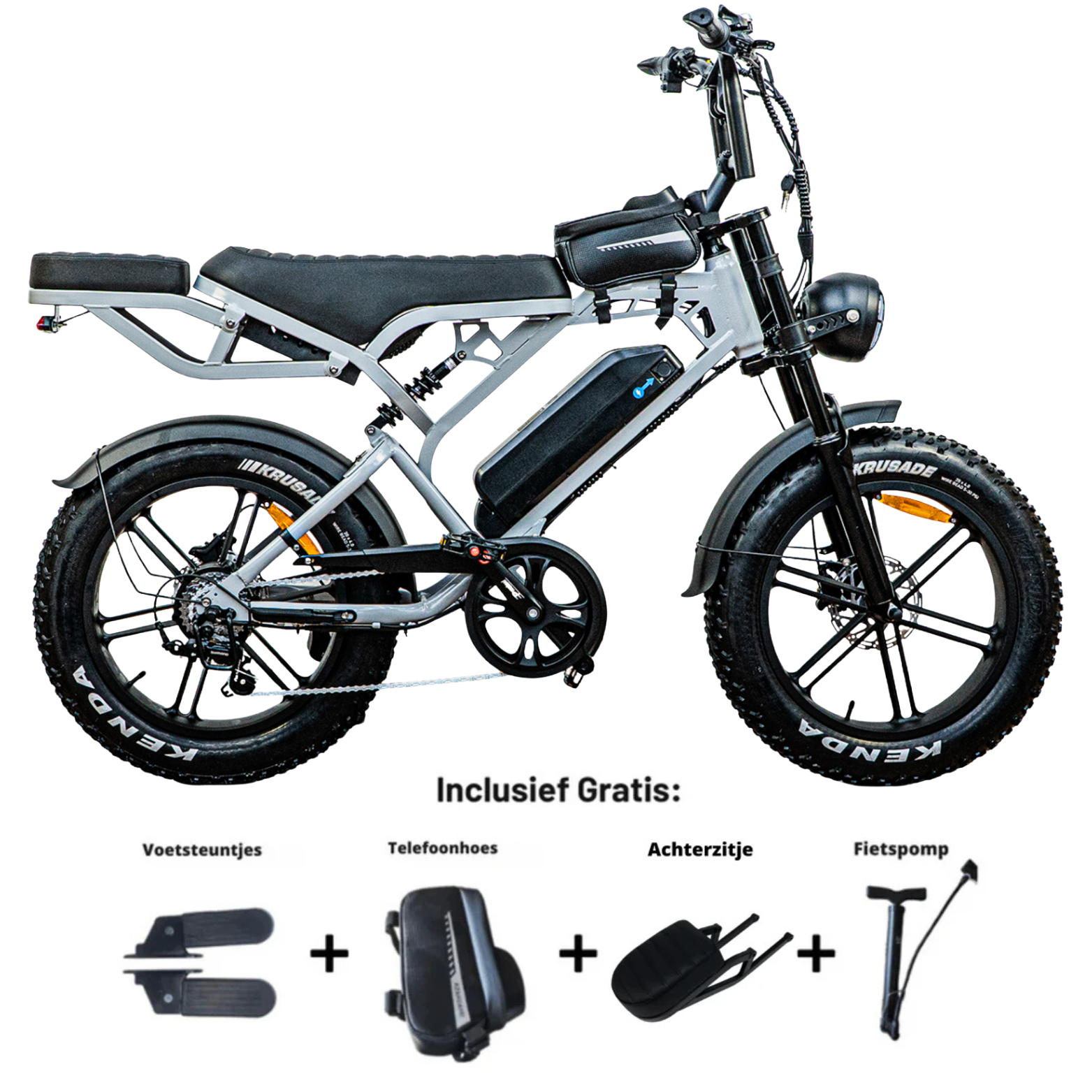 V20 Pro - Nardo Grey - Opvoerbaar 45 km/u