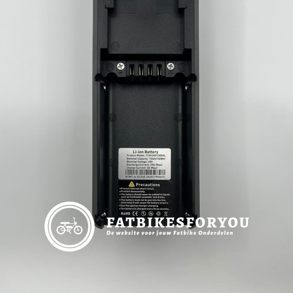 Accu - Fatbike - Ouxi V8, C80, H9 en C63 FatbikeForYou