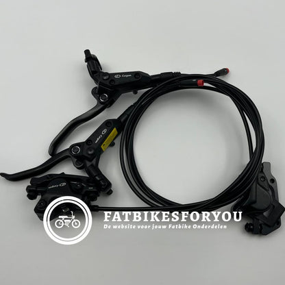 Complete Logan Remset Vóór & Achter - Fatbike - QM Wheels (Hydraulisch) FatbikeForYou