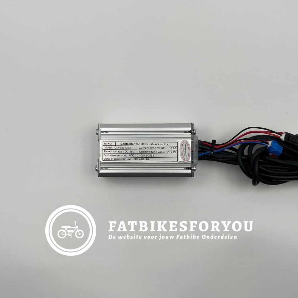 Controller - Fatbike - QM Wheels V20 Mini (Zwarte Stekker) (13A) FatbikeForYou